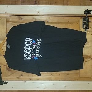 Black XL Keeper of the Genders (Twins) Shirt